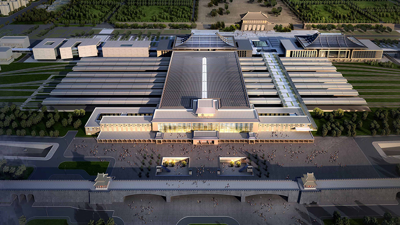 陕西西安火车站扩建项目